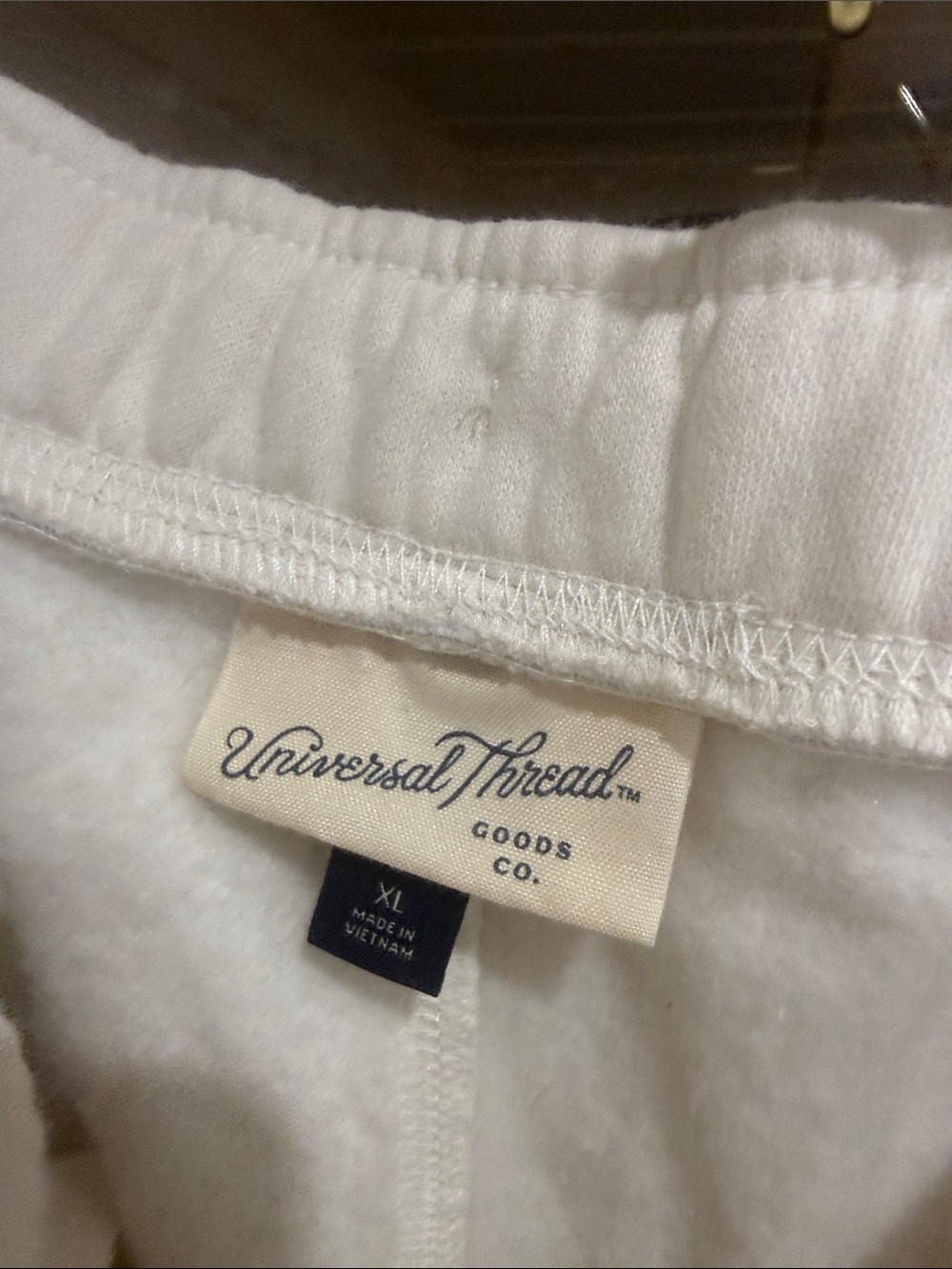 Universal Thread Cream Drawstring Sweatpants - Picture 4 of 6